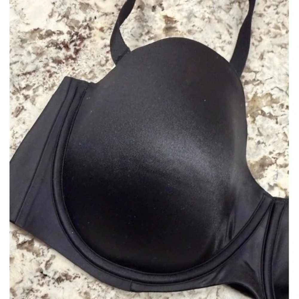 Soma Vanishing Strapless Bra Black Multi-way Underwire‎ 40DD